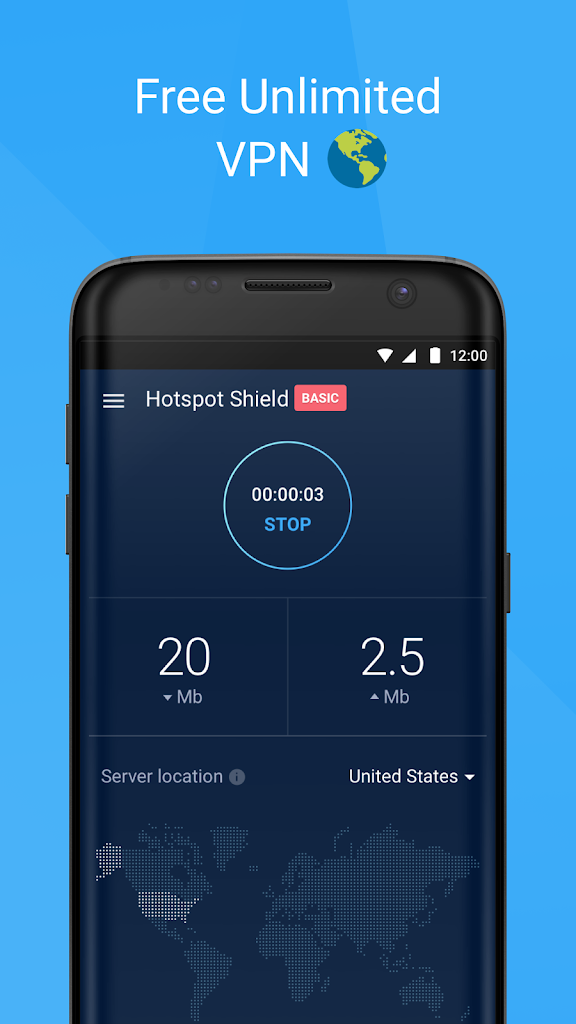 android için hotspot shield indir