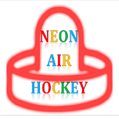 Neon Air Hockey