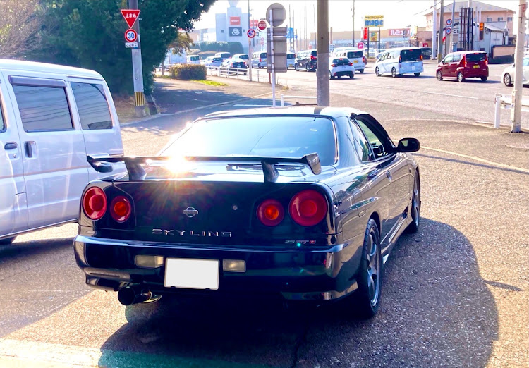 スカイラインの添田町旧車cafe・北九州空港・ローアングルショット・バックシャンな愛車・桜とコラボに関するカスタム事例の投稿画像3枚目