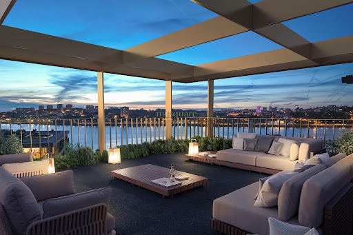 Appartement contemporain avec terrasse et piscine 2