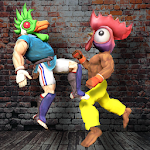 Cover Image of ดาวน์โหลด Rooster Fighting Game: Kung Fu Farm Battle 1.0.1 APK