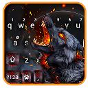 Flaming Wolf Keyboard Theme 1.0 APK Скачать