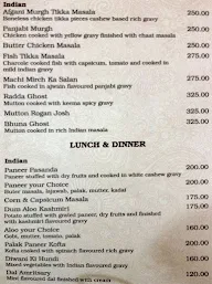 Royal Dine - Hotel Airlink Castle menu 4