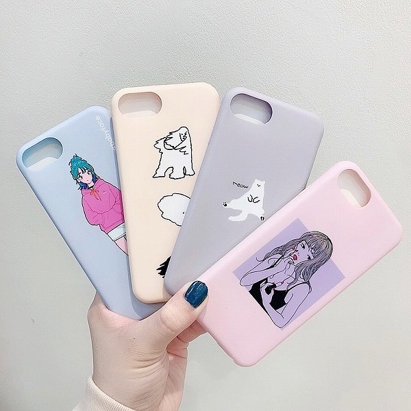 サンキューマートからかわいすぎるiphoneケースが登場 キュンとするカラー イラストが390円とは思えません Trill トリル