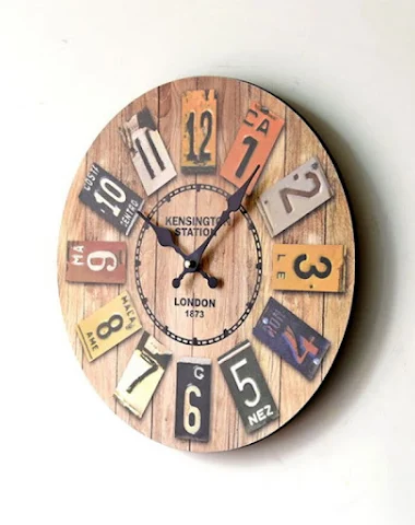 European retro wall clock - 2