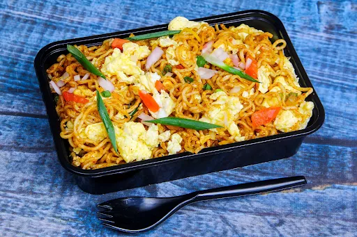 Double Egg Fried Maggi