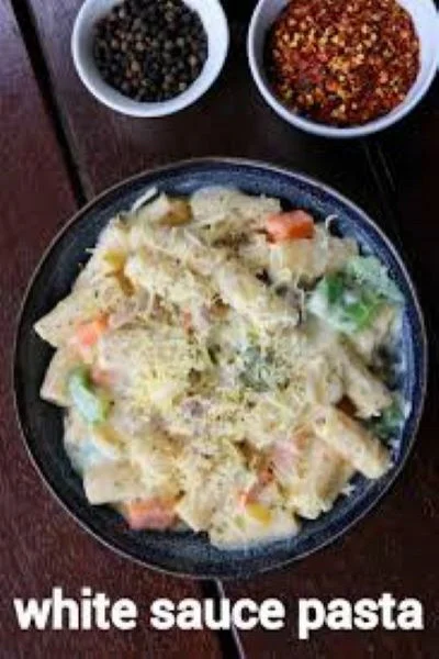 Veg White Sauce Mo - Pasta