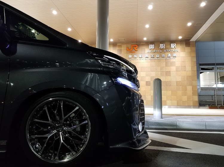 ヴェルファイアの御厨駅・田舎の新駅・東海道本線の駅がガラガラ・磐田市に関するカスタム事例の投稿画像2枚目