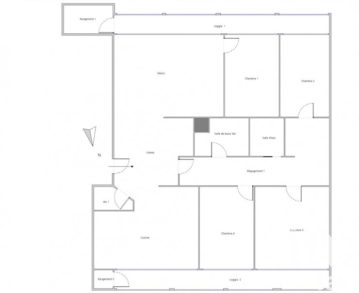 Vente appartement 5 pièces 123 m² à Lyon 9ème (69009), 288 000 €