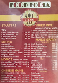 FoodForia menu 1