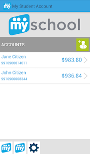 My Student Account - náhled