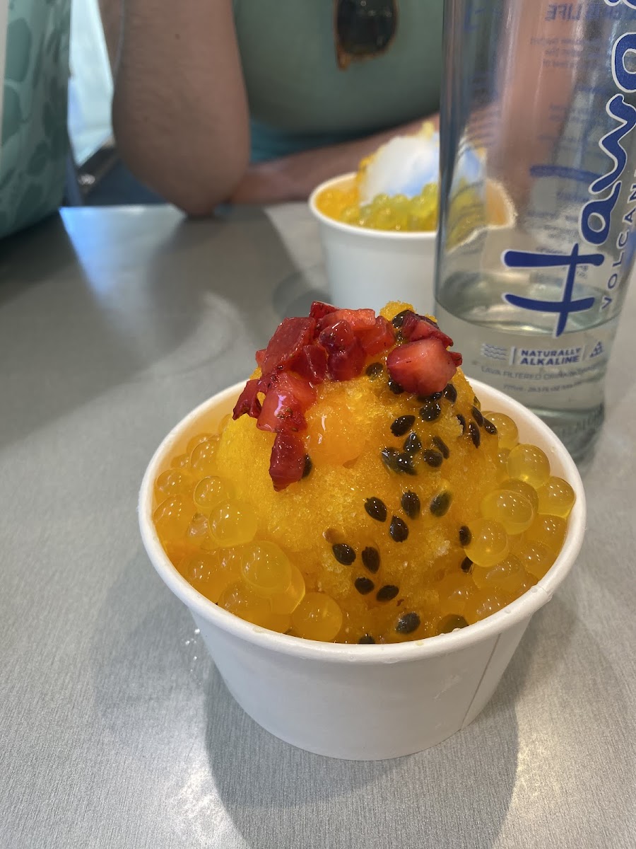 Gluten-Free at Island Vintage Shave Ice