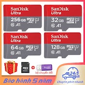 Thẻ Nhớ Micro Sd Class 10 Hiệu Micro Sd 32Gb 64Gb 128Gb 256Gb 512Gb A1 Uhs - 1 98Mbs / 100Mbs