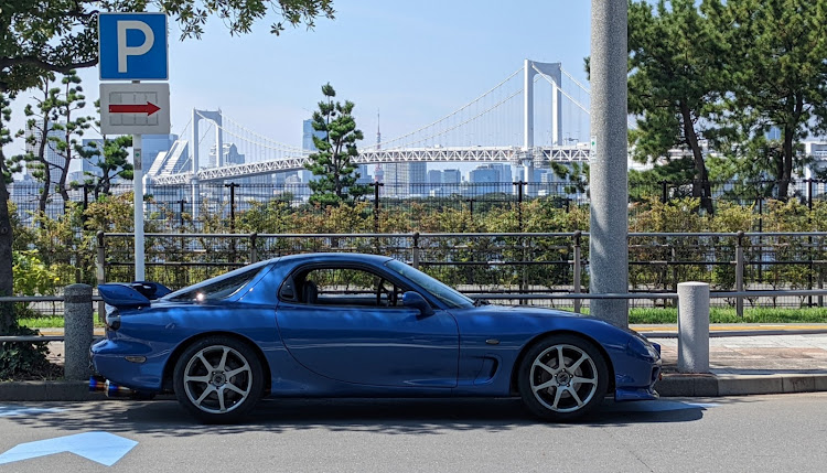 RX-7のご無沙汰してます🙇‍♂️・大黒PA・お台場・A PIT オートバックス東雲・汐留イタリア街に関するカスタム事例の投稿画像1枚目
