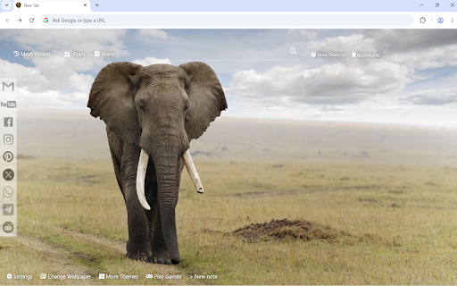 Elephant Wallpaper screenshot 2