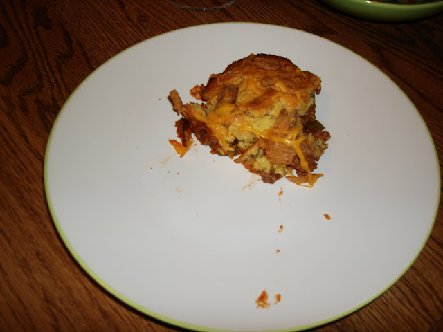 Happily After All Corn Bread Taco Bake