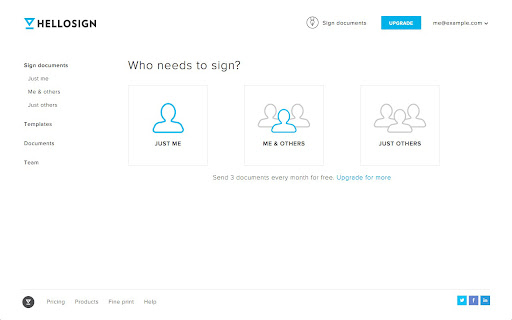 HelloSign: Online signatures made easy