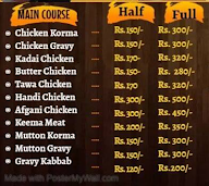 Chick Point menu 1