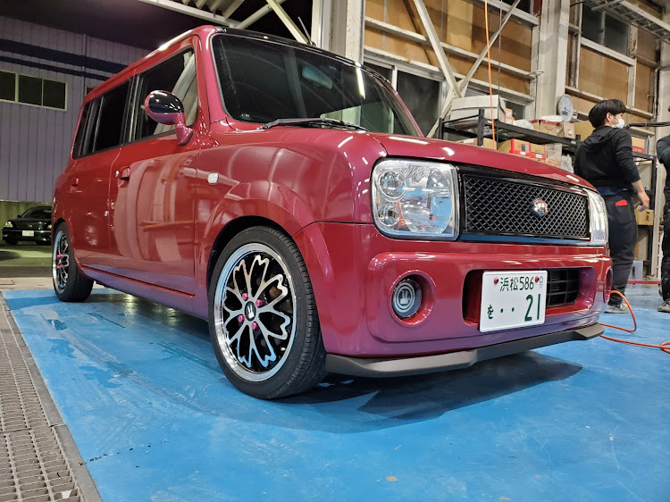 アルトラパンのラパン・Lapin・he21s・ワンオフに関するカスタム事例の投稿画像1枚目