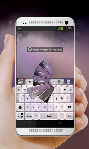 免費下載個人化APP|Foggy horizons GO Keyboard app開箱文|APP開箱王