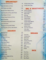 Suvidha Restaurant menu 1