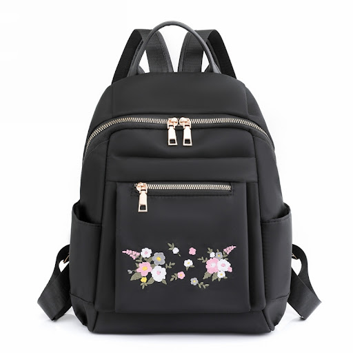 Title 2, Leisure Embroidery Womens Backpack Lightweight...