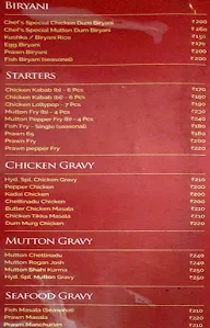 Bucket Biryani menu 4