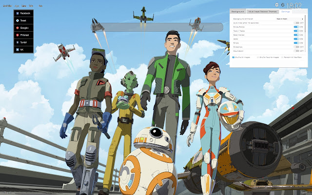 Star Wars Resistance Wallpapers New Tab