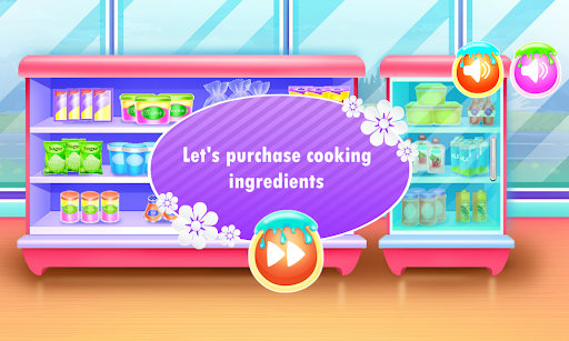 Screenshot cooking games sweets