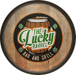 Logo for The Lucky Barrel