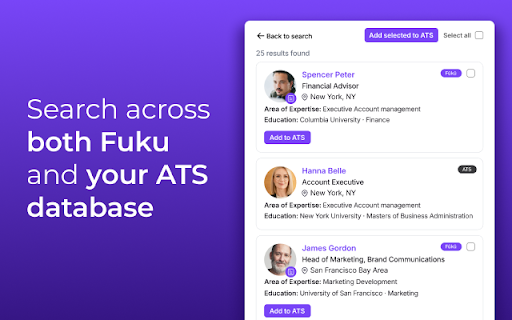 Fuku AI extension screenshot 1
