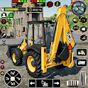 Icon Real JCB Snow Excavator Game