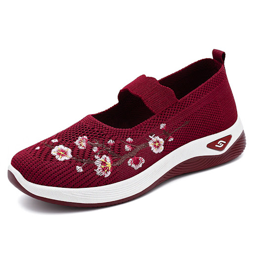 Title 6, Fashion Embroidery Womens Breathable Casual Sh...