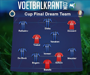 Dit is ons gemengd Dream Team voor de bekerfinale tussen Club Brugge en Standard