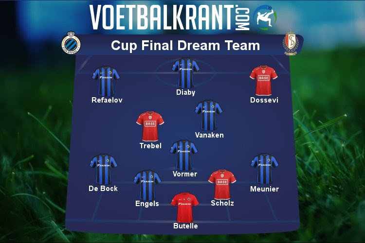 Dit is ons gemengd Dream Team voor de bekerfinale tussen Club Brugge en Standard