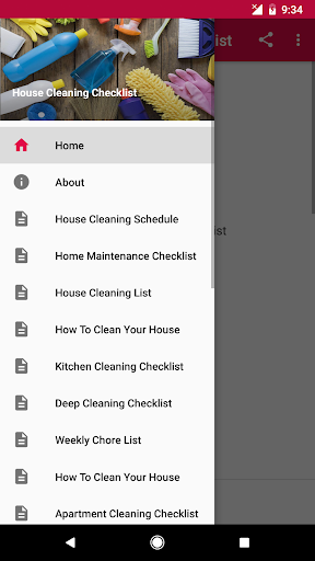 House Cleaning Checklist