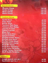 Raj Paradise menu 5