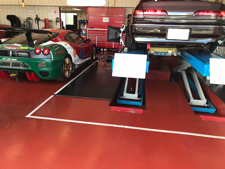 マークIIのアライメント調整・フェラーリ・ランボルギーニ・レッドメモリー・牧場に関するカスタム事例の投稿画像1枚目