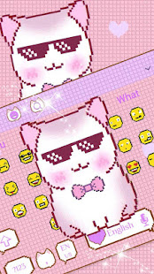 Theme Cute Pixel Cat Keyboard(圖5)-速報App