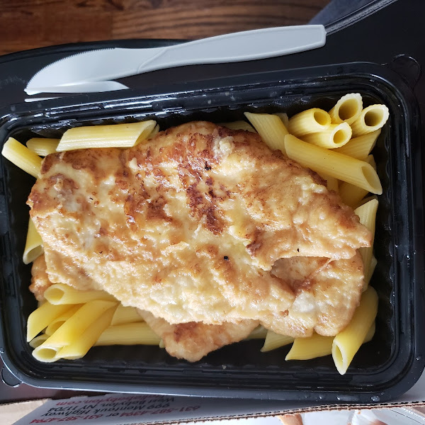 GF chicken francaise