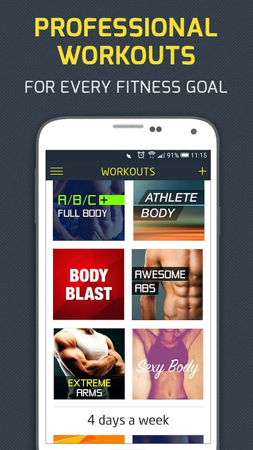    Gym Workout Trainer & Tracker- screenshot  