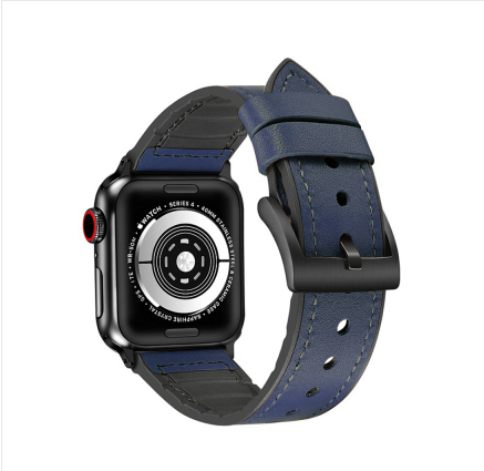 Smartwatch de Luxo Leve com Pulseira de Couro. Desfrute de elegância e tecnologia, monitoramento de saúde e notificações, ideal para o dia a dia.