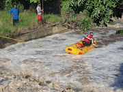 Rescuers searching on Tuesday for a nine-year-old boy, who was reportedly swept off a bridge into the Nonoti River while walking home from school.