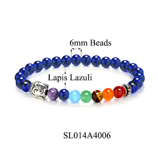 Title 9, Red Agate Volcanic Stone Colorful Bracelet Uniq...