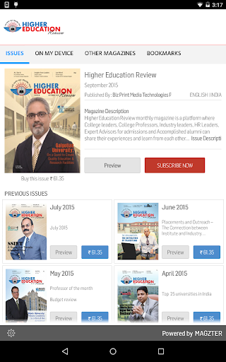 Higher Education Review