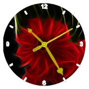 Fractal Flower Clock  Icon