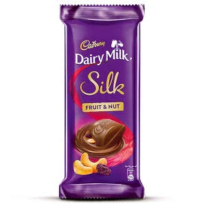 Cadbury Dairy Milk Silk Fruit & Nut Chocolate - 55 gm