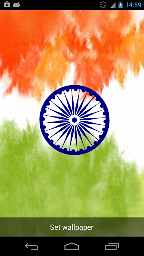 Indian Flag live wallpaper