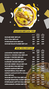 Nawabe Biryani's menu 1