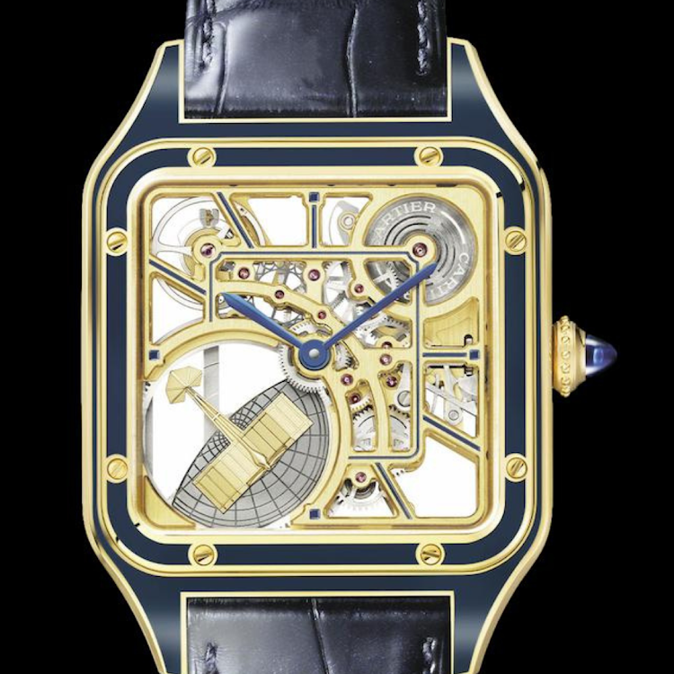 Cartier Santos Dumont Micro-Rotor.